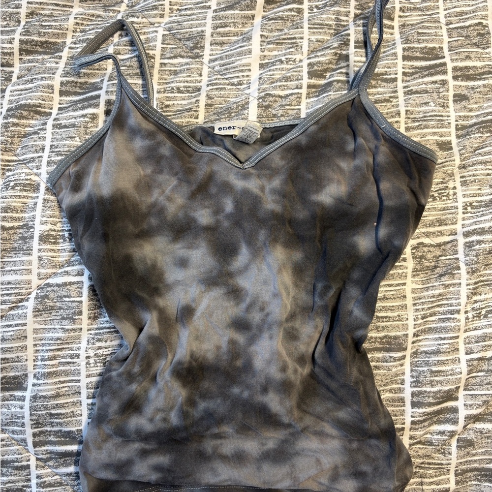 Classic Gray Tie-Dye Camisole